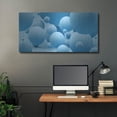 thumbnail image 5 of Luxe Metal Art 'Bubble Rain' by Luxe Portfolio, Metal Wall Art, 48"x24", 5 of 9