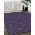 thumbnail image 2 of Ahgly Company Indoor Rectangle Patterned Dark Purple Area Rugs, 8' x 12', 2 of 6
