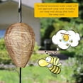 Clearance! Wasp Nest Decoy,Wasp Nest Decoy Hanging Wasp,Waterproof Fake