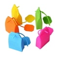 thumbnail image 1 of Colador de té creativo, bolsa de té transparente, bolso de mano, colador de té de silicona, bolsa de té, colador de té de acero inoxidable, 1 of 5