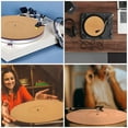 thumbnail image 4 of RUNROTOO Record Player Pad Cork Turntable for Home Use and Giving 1 Set, 4 of 5