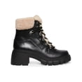 thumbnail image 2 of Steven New York Womens Henlie Faux Fur Lined Leather Combat & Lace-up Boots, 2 of 3