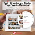 thumbnail image 3 of Frameo 10.1 Inch Smart WiFi Digital Photo Frame,Digital Picture Frame Wi-Fi with 32GB Storage & SD Slot, Electronic Picture Frame IPS Touch Screen wi, 3 of 9