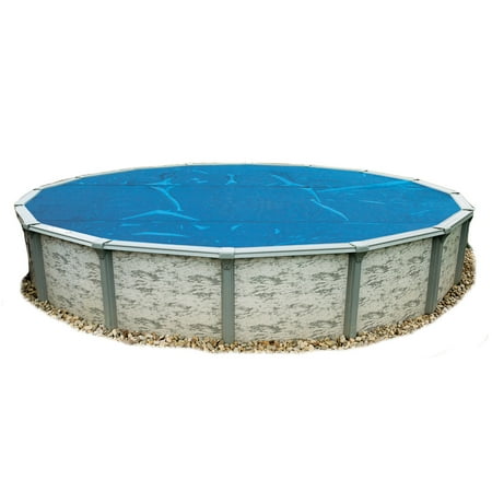 Blue Wave 18-ft Round 8-mil Solar Blanket for Above Ground Pools - Blue