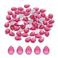 thumbnail image 1 of 50PCS Piedras de Acrílico en Forma de Gota de Agua de Fondo Plano 10x14mm Rhinestones Artificiales para Manualidades DIY Boda Rosa, 1 of 7