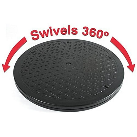 Lazy Susan System - RamPro 1 X 10 Inch Rotating Swivel Turntable - Lazy Susan - 65 Lbs. Capacity