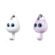 thumbnail image 1 of Ganchos adhesivos lindo guiño gato creativo impermeable toalla llavero blanco, 1 of 8
