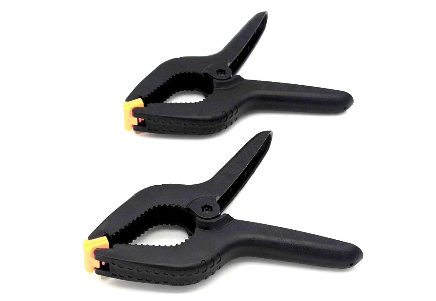 Pack of 2 Large 9" Inch Heavy Duty Nylon Muslin Spring Clamps