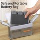 thumbnail image 3 of para Mini 4K/AVATA2 Bolsa A Prueba de Explosiones Administrador de Batería Protección de Carga de Litio Bolsa Retardante de Llama, 3 of 10