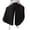 Black, variant on Xioeram Women Wide Leg Pleated Pants Elastic High Waist Chiffon Pants Summer Loose Fit Solid Color Casual Trousers Streetwear