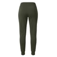 thumbnail image 6 of Leggings for Women Elastic High Waist Drawstring Workout Hiking Gym Yoga Pants Fitted Joggers with Pockets, 6 of 6