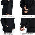 thumbnail image 3 of Alpine Swiss Mens Waterproof Ski Jacket Snowboarding Winter Snow Coat Raincoat, 3 of 7