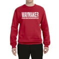 thumbnail image 2 of Wild Bobby Waymaker Inspirational/Christian Unisex Crewneck Graphic Sweatshirt, Red, Medium, 2 of 5