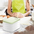 thumbnail image 4 of XWSHYW Cajas Bento Contenedores de Almacenamiento de Alimentos, Organizador de Bolas de Masa, Caja de Almacenamiento de Alimentos Transparente para Cocina y Nevera., 4 of 6
