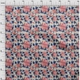 thumbnail image 4 of oneOone Silk Tabby Dark Beige Fabric Floral Craft Projects Decor Fabric Printed By The Yard 42 Inch Wide, 4 of 4
