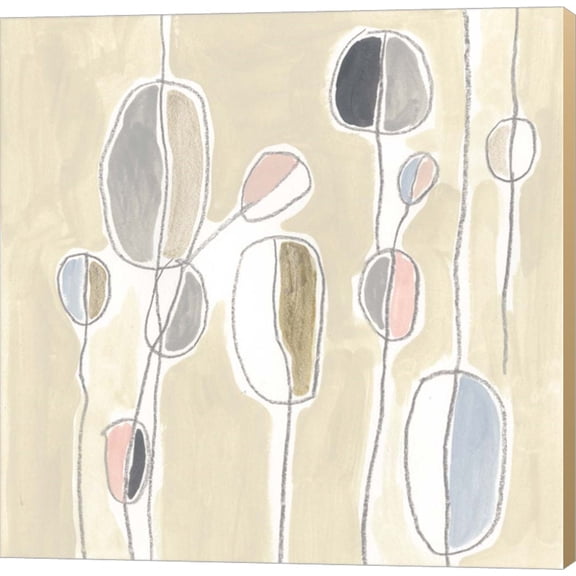 Great Art Now String Garden III by June Erica Vess Canvas Wall Art