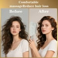 thumbnail image 4 of OPALESQUE Cepillo para Cabello Rizado, Cepillo Desenredante de Lujo con Pedrería, Cepillos de Paleta Brillantes y Elegantes para Todo Tipo de Cabello de Mujeres, 4 of 7
