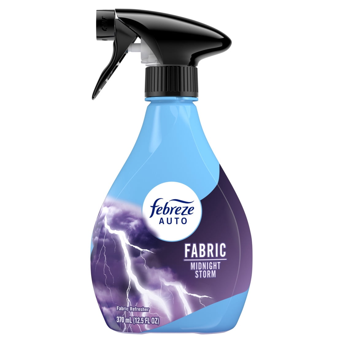 (2 pack) Febreze AUTO Car Fabric Spray, Odor Fighting Air Freshener, Midnight Storm, 12.5 fl oz