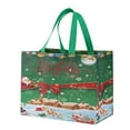 thumbnail image 1 of Less Than 5 Gift Wrapping Paper Christmas Handcarry Gift Bags: Santa & Snowman Theme, 1 of 1
