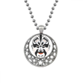 thumbnail image 1 of Mascara de la opera de Pekín zhangfei colorido Collares Colgante Retro Moon Stars Jewelry Unbranded M, 1 of 3