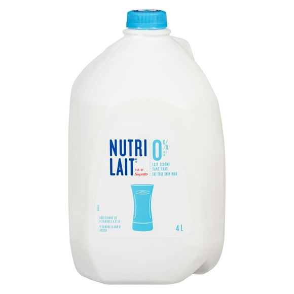 Nutrilait Skim Milk, 4 L