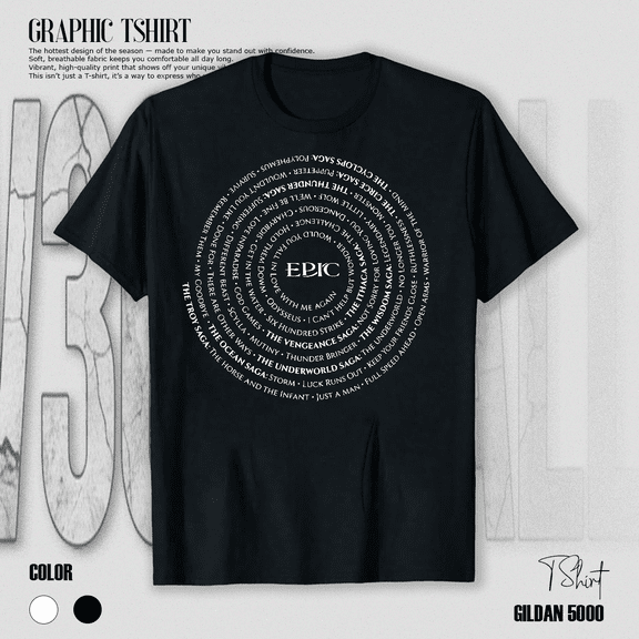 Epic Musical Inspired Retro Artwork Tee For Theater Fans Unisex T-Shirt V15417, up to Size 5XL