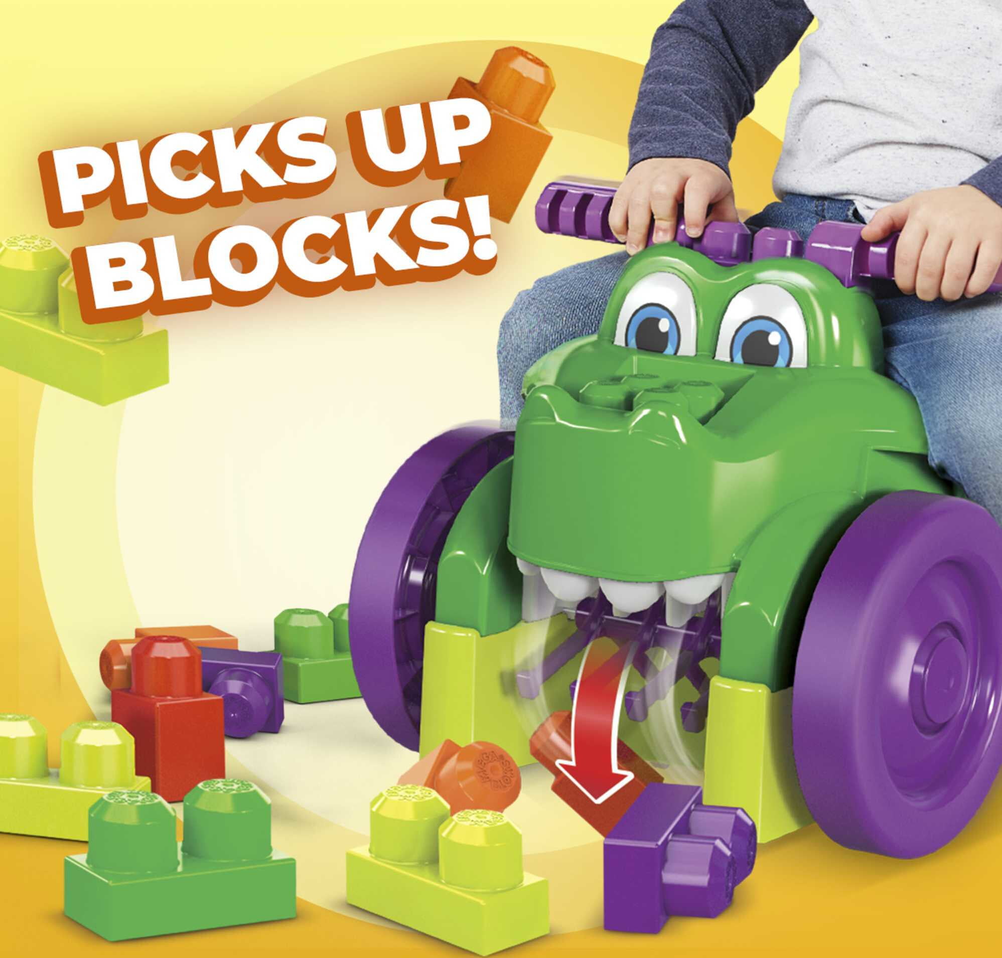 Buy MEGA BLOKS Ride 'n Chomp Croc Ride-on Toy Building Block Set (Walmart  Exclusive) Online at Lowest Price in Ubuy Nepal. 527173113