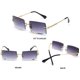 thumbnail image 2 of Gafas de sol Rectángulo sin montura para mujeres/hombres Ultralight Metal Frame,11 Afortunado Sencillez, 2 of 4