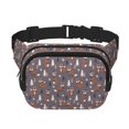 thumbnail image 1 of Disketp Snowflake Fox Riñonera de Doble Capa, Bolsa de Cintura Ajustable para Viajes, Correr y Senderismo, Riñonera Ligera para Hombre y Mujer, 1 of 9