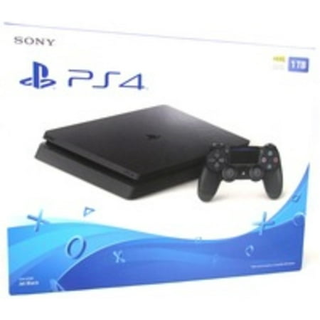 Sony PlayStation 4 Slim Gaming Console - Game Pad Supported -