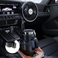 thumbnail image 3 of XGFHYJEH Car Fan, Fan for Car, Portable Fan for Car, 12V Car Fan for Dashboard, Car Fans that Blow Cold Air, Car Fans for Cooling inside a Car, 3 of 7