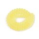 thumbnail image 3 of Transparent Glass Beads Strands Faceted Frosted Rondelle Yellow 8mm Hole: 1mm about 64~65pcs/strand 40~41cm, 3 of 6