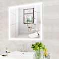 thumbnail image 4 of Vanity Art 30 in. Rectangular LED Wall Mirror with with Touch Sensor Switch, 4 of 8