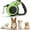 Green, variant on 3M Nylon Automatic Retractable Dog Leash For Small Medium Dogs Puppy Cat Traction Leash