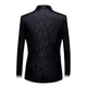 thumbnail image 4 of Traje de esmoquin jacquard para hombre, corte entallado, de dos piezas, para boda, fiesta y graduación, s202412241253, 4 of 5