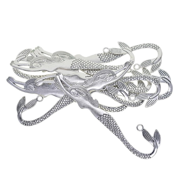 Injueey 10 Pieces Vintage Bookmarks Book Making Hooks Loop Jewelry With DIY Artesanía