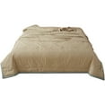 thumbnail image 2 of Khaki Soybean Fiber Quilt, Thickened 4-Season Comforter All-Season Duvet Insert, 59 x 78 Inches Queen Size, Ultra-Soft Lightweight Warm Bedding for Home & Guest Room, 2 of 8