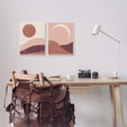 thumbnail image 2 of Stupell Industries Sun And Moon Sunrise Sunset Desert Collage Graphic Art Unframed Art Print Wall Art Set of 2, 10x15, by Becky Thorns, 2 of 5