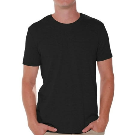Gildan Men Shirt Cotton Men Shirts Mens Value Shirts Best Mens Classic Short Sleeve T-shirt Blank All Color Black Shirts for Men White Shirt Grey (Best Subscriptions For Men)