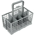 thumbnail image 2 of Dishwasher Cutlery Basket  Dishwasher Silverware Cutlery Basket Foldable Dishwasher Basket Replacement Rack Accessory Cutlery Holder for Dishwasher Kitchen Fork Spoon, 2 of 11