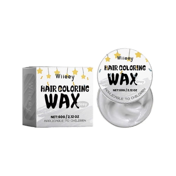 Wiieey Gray Children's Color Hair Cream Plant Extract Maintenance Diy Color Hair Care Color Beauty Pomade