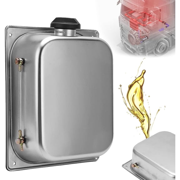 Petrol Tank,7L Stainless Steel Fuel Tank, Diesel Tank, Rustproof, Universal Petrol Fuel Tank,Large Capacity for Webasto Eberspacher Truck ,Fits Car Auxiliary Heater