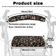 thumbnail image 6 of HELLHERO Rollator Seat Cover Reusable Machine Washable Back Cover & Mushroom Stretchable Material for Removable, 6 of 7