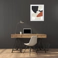 thumbnail image 3 of Wang, Melissa 26x32 White Modern Wood Framed Museum Art Print Titled - Mountain Terrain II, 3 of 4