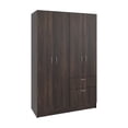 thumbnail image 1 of Ropero Closet 4 puertas y 2 cajones Color Tabaco RTA, 1 of 2