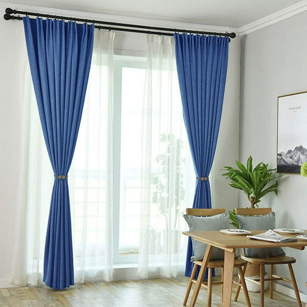 Bellwood Curtain Rod, Modern & Wooden Design