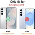 thumbnail image 3 of Protector de pantalla ZERODAMAGE SAHARA Easy Apply para Galaxy S25 FE, 3 of 6