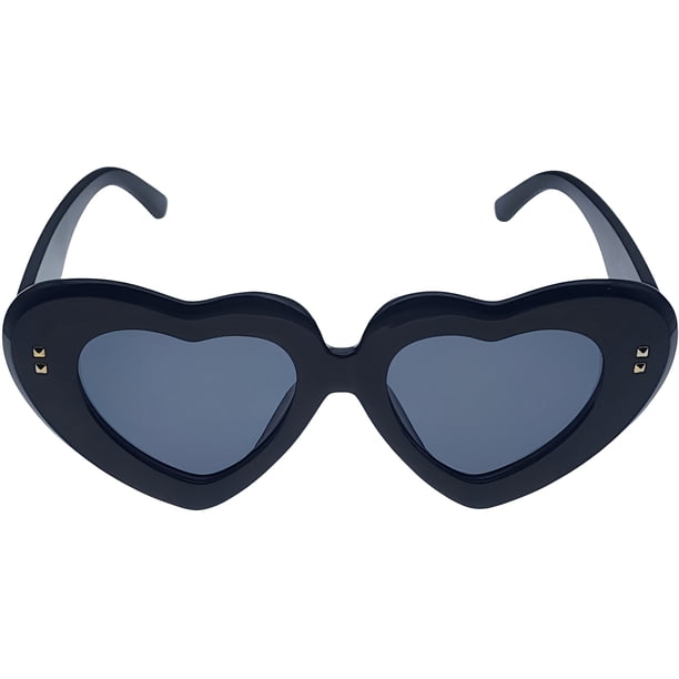 Lentes de sol Sersun SUN32 HEART negro Unisex