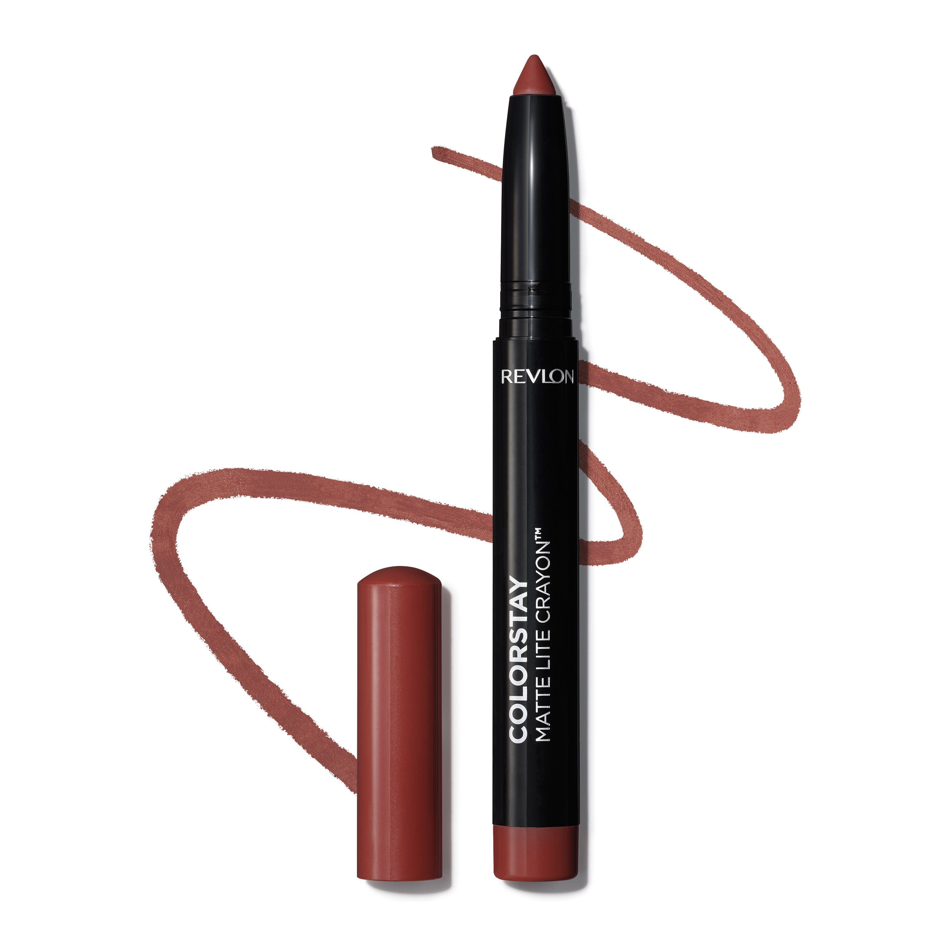 2 Pack - Revlon ColorStay Matte Lite Crayon Lipstick - Souffle All Day - Each Packaging may vary