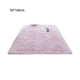 thumbnail image 2 of Alfombra de felpa ovalada ultra suave para máxima comodidad Alfombra de dormitorio de color rosa empolvado con efecto tie-dye más suave, 2 of 5
